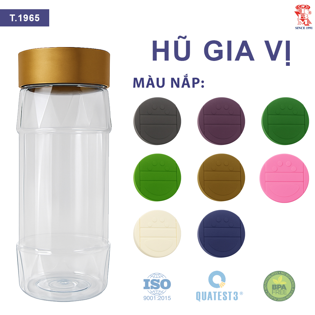 Tìm nhà cung cấp uy tín về hũ PET chứa gia vị